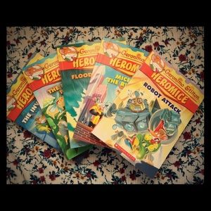 Geronimo Stilton books , hero mice series
